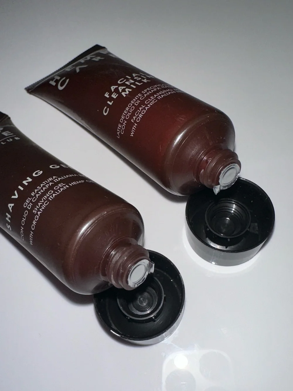 Shaving Gel & Facial Cleansing Milk duo NWT